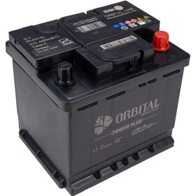 تصویر باتری خودرو اوربیتال وان مدل L1 ظرفیت ۵۰ آمپر اتمی 