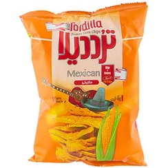 تصویر چیپس ذرت باطعم مکزیکی 100گرم ترددیلا 