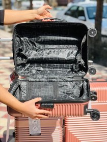 تصویر ست چمدان پلی کربنات وارداتی نشکن مارک MR (چهار عددی) نقدی و اقساطی جنس ABS 