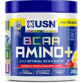 تصویر بی سی ای ای آمینو پلاس یو اس ان USN BCAA AMINO Plus 