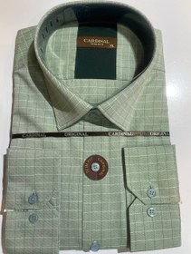 تصویر پیراهن مردانه آستین بلند نخ پنبه ترک Turkish cotton long sleeve men's shirt