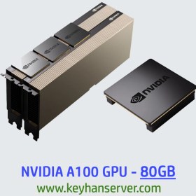 تصویر کارت گرافیک سرور NVIDIA A100 GPU – 80GB 