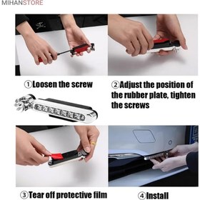 تصویر چراغ LED بادی خودرو 