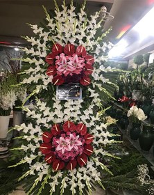 تصویر تاج گل ترحیم کد 825 