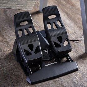 تصویر پدال‌ست USB TFRP (پدال‌های سکان پرواز Thrustmaster) Pedalset USB TFRP (Thrustmaster Flight Rudder Pedals)