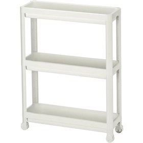 تصویر ترولی اسلیم مدل RAF UNIT - سفید 