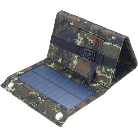 تصویر پنل خورشیدی تاشو مخصوص کوله پشتی 20 وات 20w Backpack Solar Panel