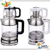 تصویر چای ساز ایستاده مایر 2000 وات 1 لیتری Maier MR-9898 ا Maier Tea maker standing 1 Liter MR-9898 2000w Maier Tea maker standing 1 Liter MR-9898 2000w