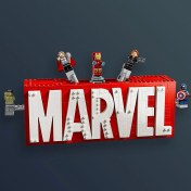 تصویر MARVEL Logo & Minifigures 76313 