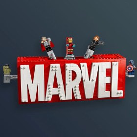 تصویر MARVEL Logo & Minifigures 76313 