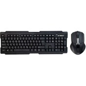 تصویر کیبورد و ماوس بی سیم ایکس پی-پروداکت مدل XP-W4400C XP-Product W4400C Keyboard and Mouse