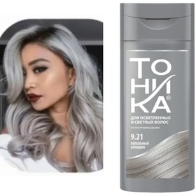 تصویر شامپو رنگ موی تونیکا اصل Tohnka hair color shampoo