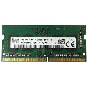 تصویر رم لپ تاپ هاینیکس مدل DDR4 2400MHz ظرفیت 4 گیگابایت ا Sk Hynix DDR4 2400MHz 4GB LAPTOP RAM Stock Sk Hynix DDR4 2400MHz 4GB LAPTOP RAM Stock