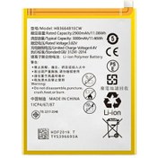 تصویر باتری موبایل مدل HB366481ECW ظرفیت 3000mAh مناسب برای گوشی موبایل آنر 9 