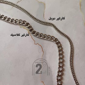 تصویر ست دستبند وگردنبند حرارتی جادویی باعکس دلخواه استیل رنگ ثابت 