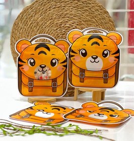 تصویر زیپ کیپ ببری 403 - ببری Zip up the tiger cape