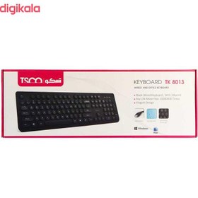 تصویر Keyboard TSCO - TK8013 USB 