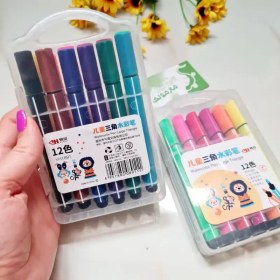 تصویر ماژیک نقاشی 12 رنگ 