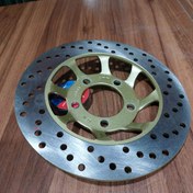 تصویر دیسک ترمز جلو هوندا ۱۲۵ ۱۵۰ برند تکنو 