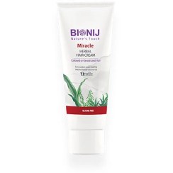 تصویر بیونیج کرم مو رنگ شده و کراتینه – Bionij Miracle Herbal Hair Cream 