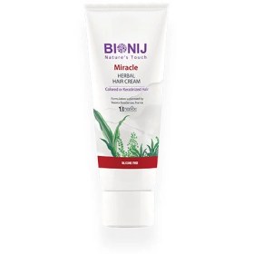 تصویر بیونیج کرم مو رنگ شده و کراتینه – Bionij Miracle Herbal Hair Cream 