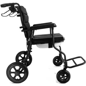 تصویر ویلچر حمام آلومینیومی برند ایزی موبیل Bathroom wheelchair