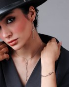 تصویر 0418. ست نقره مدل گره - فقط 