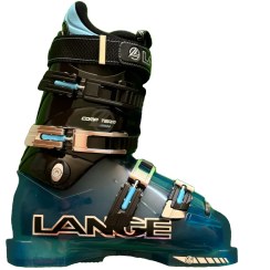 تصویر کفش اسکی مدل Lange Ski boots-comp team crazy blue trp 