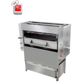 تصویر کباب پز سالاماندر تابشی 40 سیخ 210 سانتی شیدپخت - مدل خزر Salamander broiler grill 40 skewer