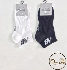 تصویر جوراب مچی اسپرت کف کش برند Optimist طرح نیوبالانس 