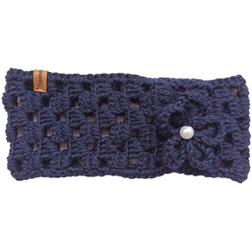 تصویر هدبند بافتنی توری گل دار - کد G109 