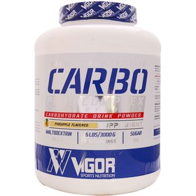 تصویر پودر کربو با طعم آناناس وزن 3000 گرم ویگور Vigor Carbo Vigor Powder With Pineapple Flavor 3000 g