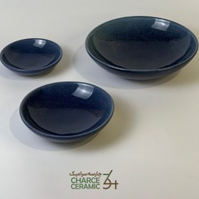 تصویر ست پذیرایی 3تکه آبی 