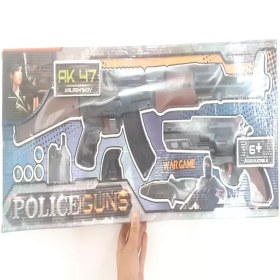 تصویر اسباب بازی ست تفنگ برند Police guns سایز بزرگ 