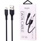 تصویر کابل میکرو یو اس بی فست شارژ Yesido CA97 2.4A 1.2m Yesido CA97 2.4A 1.2m Micro USB Fast Charging Cable