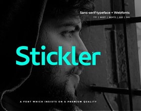 تصویر Stickler Modern Typeface WebFont 