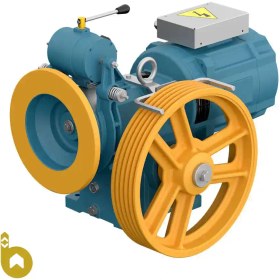 تصویر موتور آسانسور بهران 7/3 کیلو وات Behran elevator motor 7.3 kW