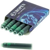 تصویر کپسول جوهر خودنویس یوروپن 6 عددی Europen Ink Cartridge [ رنگ بندی ] قیمت و خرید آنلاین جوهر خودنویس یوروپن فشنگی + مشخصات و رنگ بندی