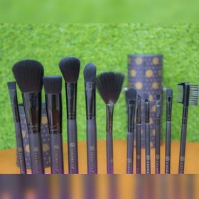 تصویر ست براش آرایشی بی اچ کازمتیکس BH COSMETICS مدل استوانه ای خالخالی مجموعه 12 عددی 