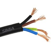 تصویر کابل برق افشان 4 در 1.5 سیمیا flexible Cable 4*1.5 Simia