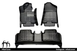 تصویر کفپوش پنج بعدی کیا اسپرتج 2023 – 202۵ رنگ مشکی 