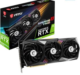 تصویر کارت گرافیک ام اس آی GeForce RTX3070 GAMING X TRIOحافظه 8GB (در حد نو) 