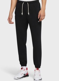 تصویر شلوار استاندارد دری فیت مشکی/سفید برند Nike Dri-Fit Standard Issue Trousers Black/White