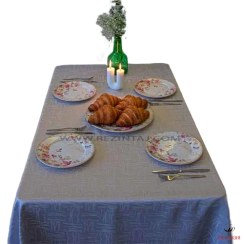 تصویر رومیزی ژاگارد رزین تاژ 10 نفره مستطیل 