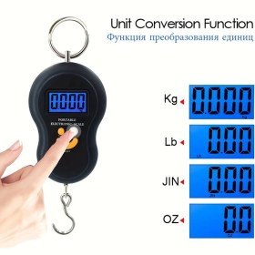 تصویر ترازو آویز دیجیتال ۵۰ کیلوگرمی مدل لبخند 