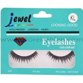 تصویر مژه مصنوعی جیول سری GE-1502 مدل KL Jewel KL GE-1502 Eyelash Model