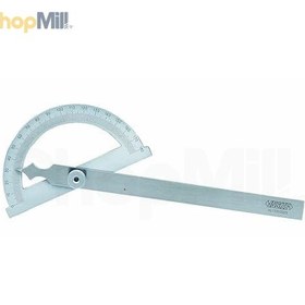 تصویر زاویه سنج 20 سانتی متری اینسایز مدل 1150-4799 Insize 20cm protractor