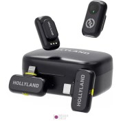 تصویر میکروفون یقه ای بی‌سیم هالی‌لند مدل Lark A1 Combo Hollyland Lark A1 Combo Microphone