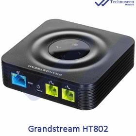 تصویر گیت وی گرند استریم دو پورت FXS مدل HT802 Grandstream HT802 Phone Adapter