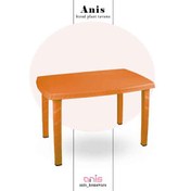 تصویر میز مستطیل ناصر پلاستیک مدل 821 از پلاستیک 